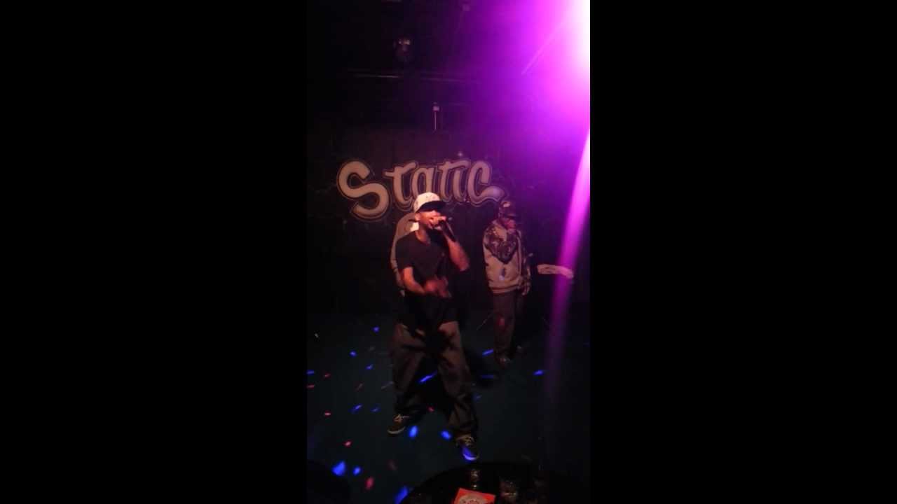 GATE SET (ONEMAN, B.LOCKE & GICHI DAME) PERFORMING LIVE AT STATIC LOUNGE IN VIRGINIA BEACH