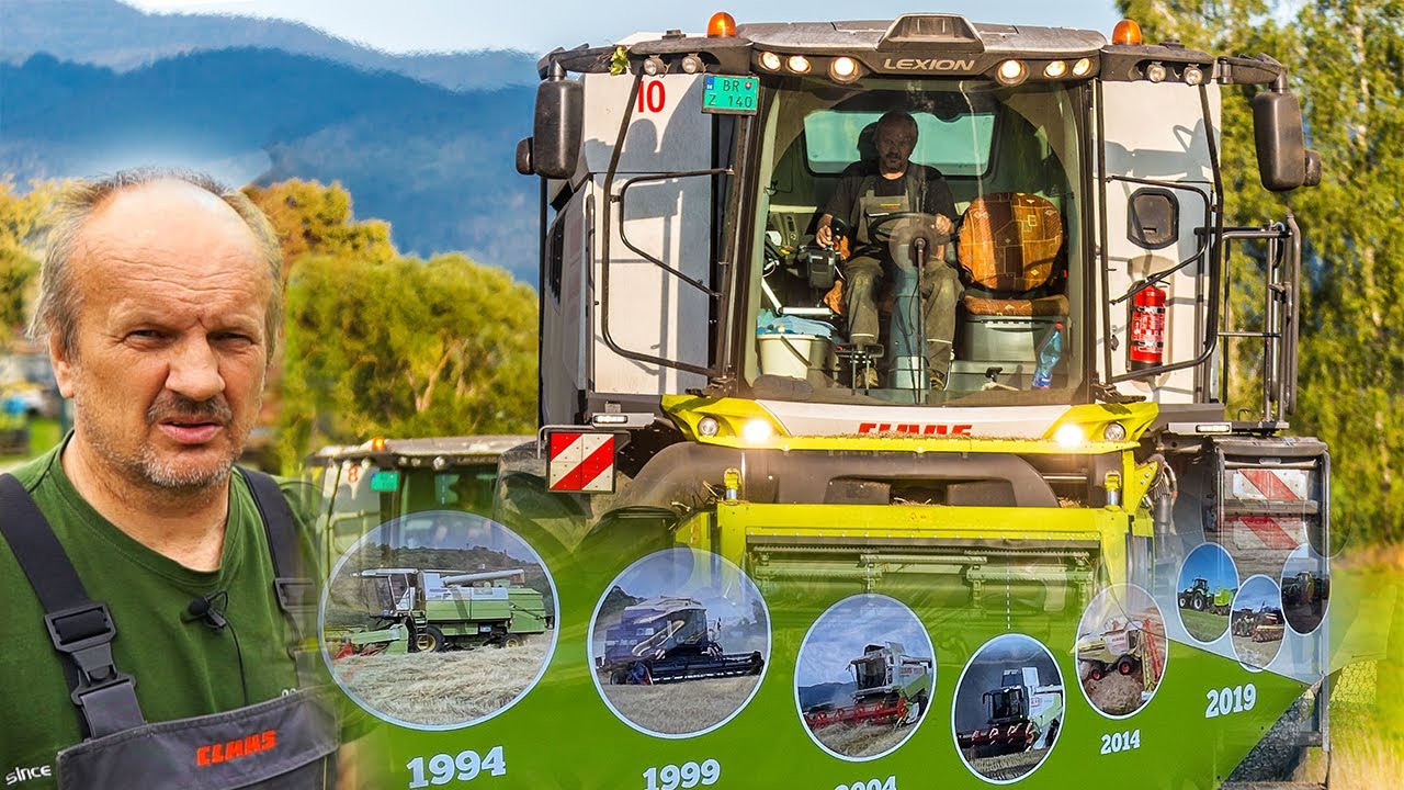 VEĽKÝ KOMBAJNOVÝ PRÍBEH [ Agroslužby Miroslav Barabáš ] !! CLAAS !!
