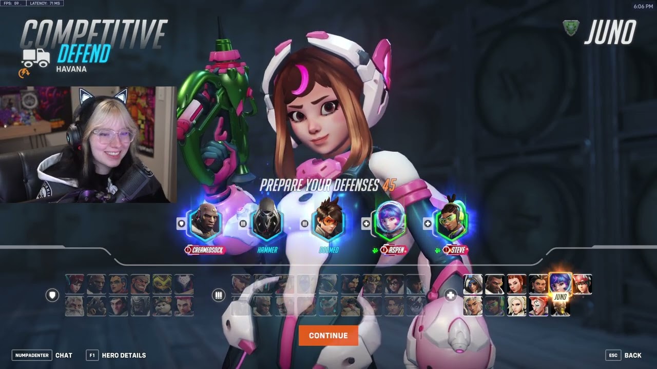 ASPEN JUNO GOD OVERWATCH 2 SEASON 13 TOP 500