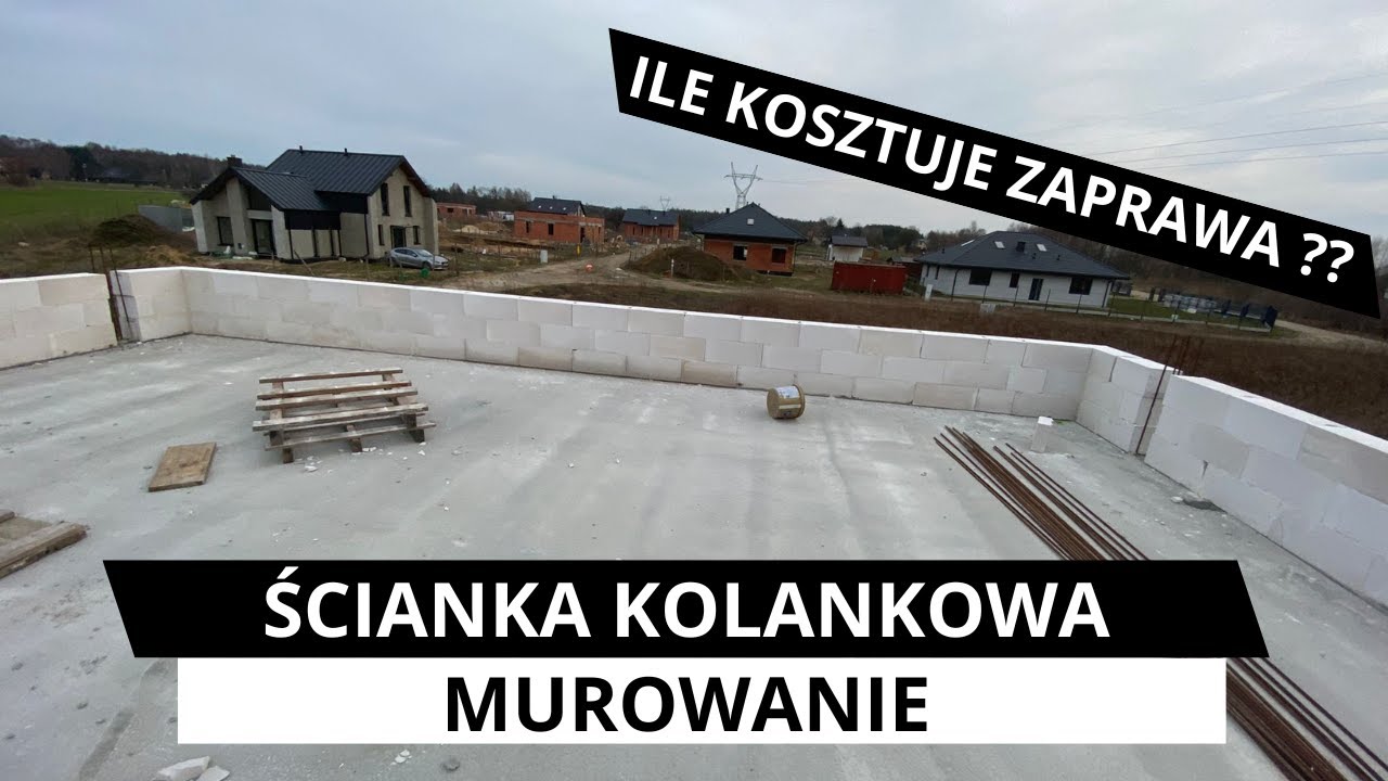 Murowanie ściany kolankowej - ile kosztuje zaprawa cienkowarstwowa ?