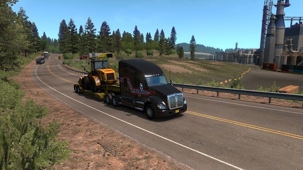 ATS Oregon DLC Bend - Portland Gameplay