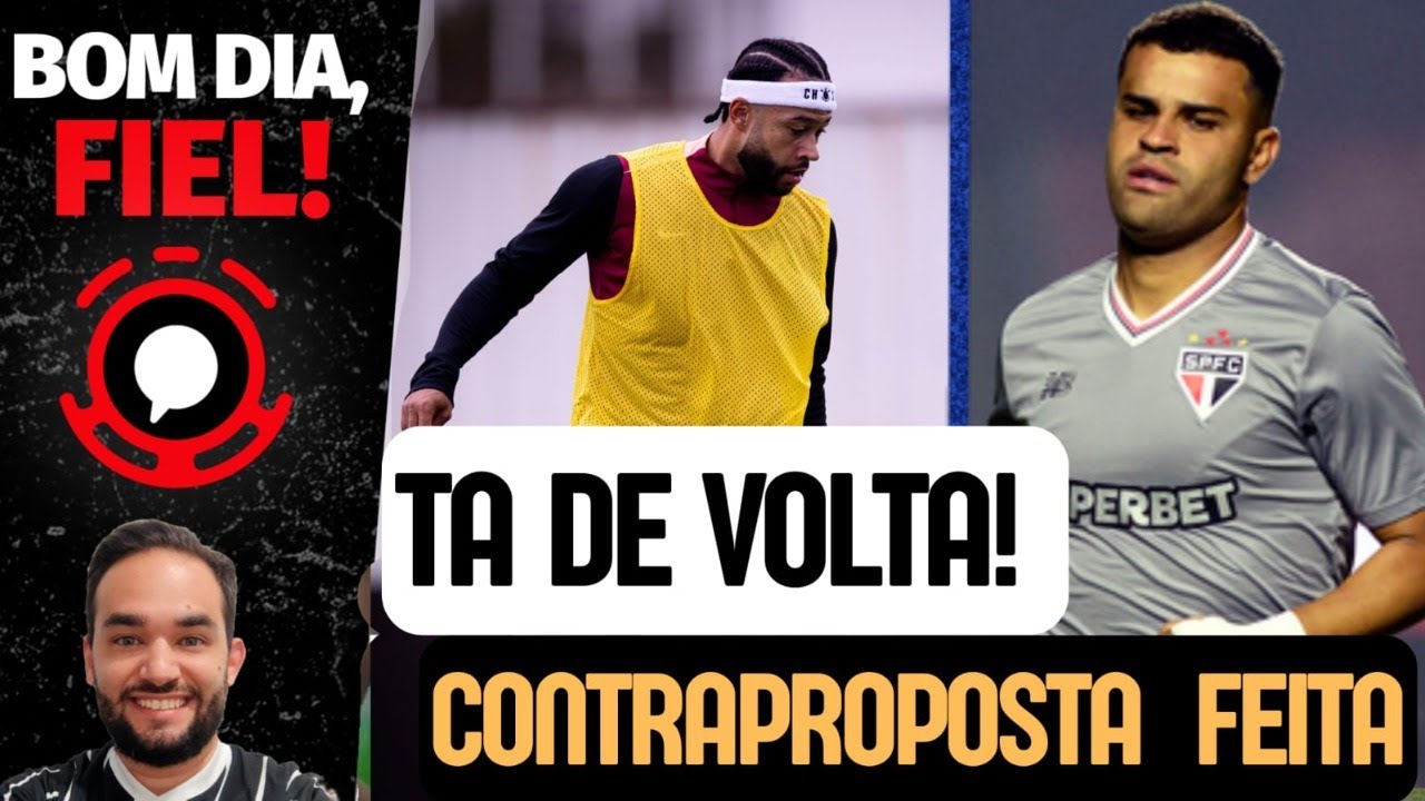 MERCADO; CORINTHIANS SEGUE NEGOCIANDO ALISSON  / MEMPHIS /CARTÃO COORPORATIVO/ BOM DIA FIEL #291