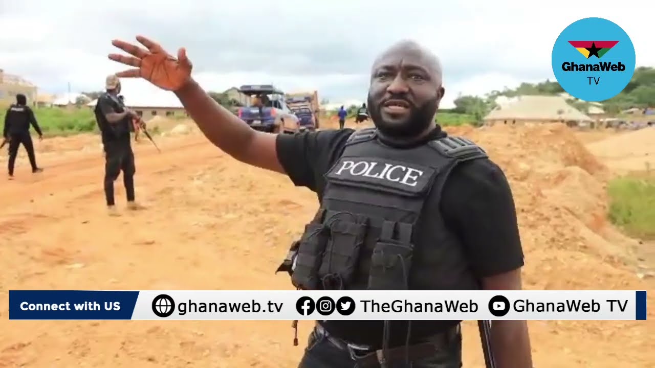 Bonteso Raid: IGP's Anti-Galamsey Task Force seizes excavators