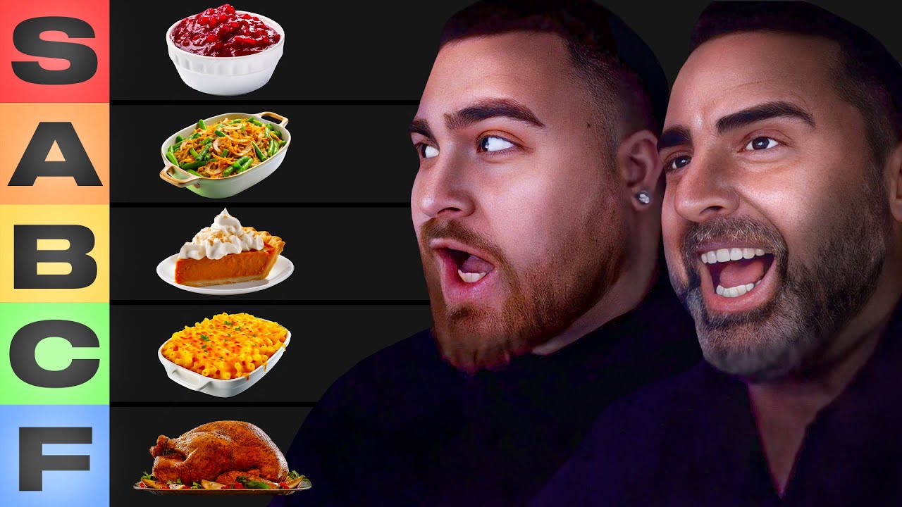 LosPollosTV и папа составили рейтинг лучших блюд на День благодарения! (Список уровней)