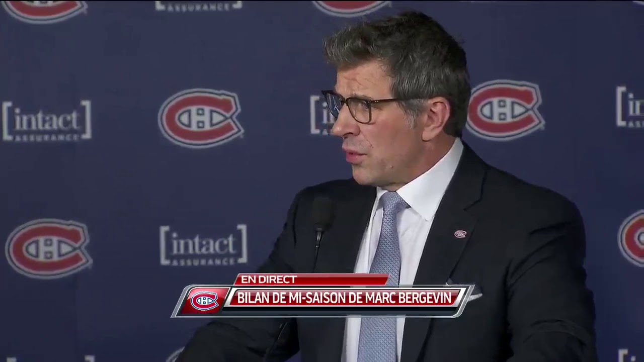 point de presse de Marc Bergevin