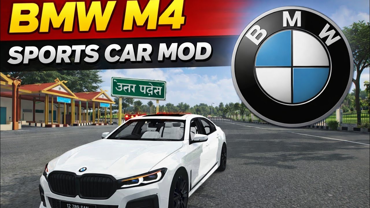 BMW M4 750 li Sedan CAR MOD 🚗 ll BUS SIMULATOR INDONESIA II CAR MOD BUSSID II BMW CAR MOD