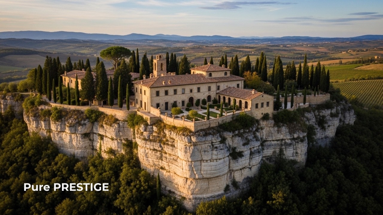 A TIMELESS $45 Million ITALIAN VILLA Tour in TUSC