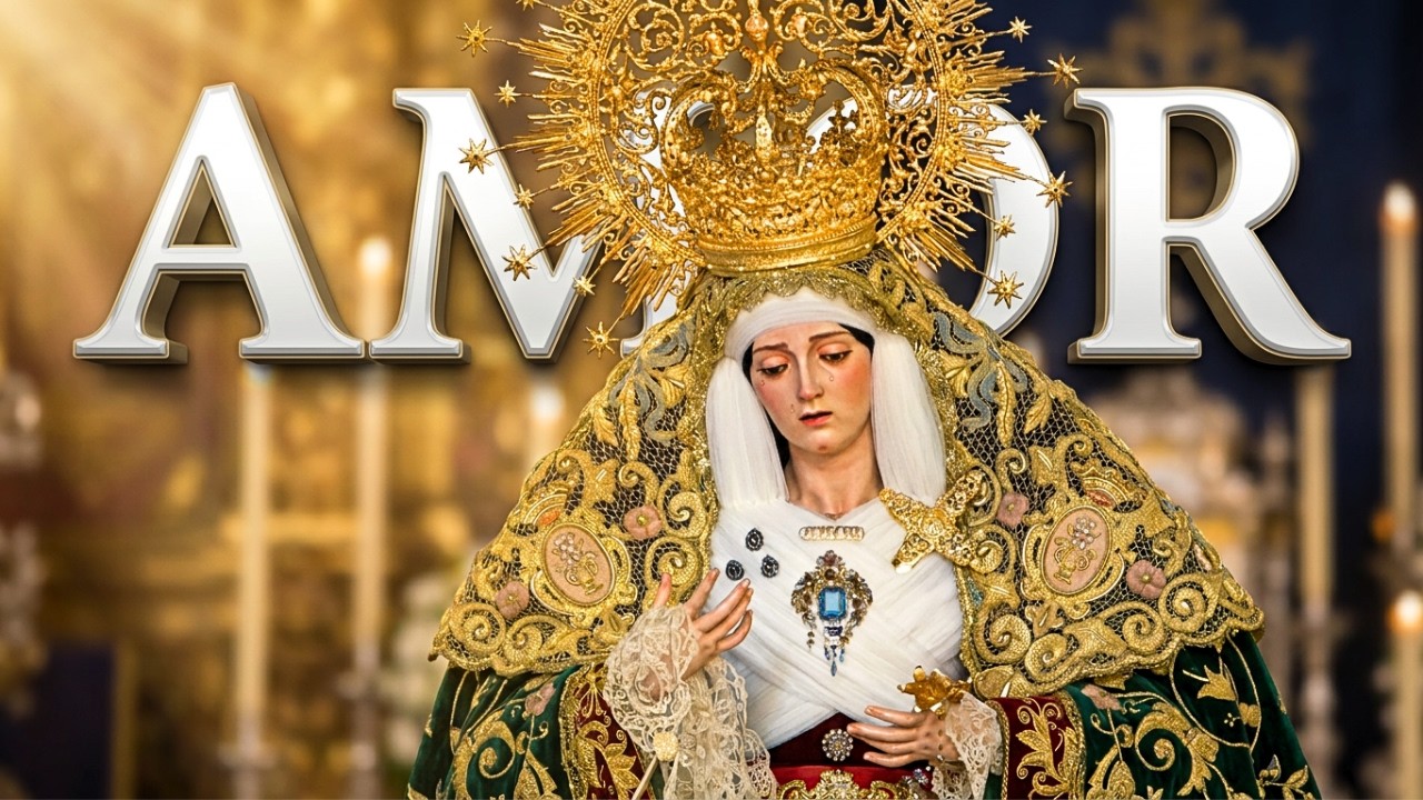▶️ VIRGEN DEL AMOR  ✝️ SEMANA SANTA MÁLAGA  ✝️ [4K-HDR]