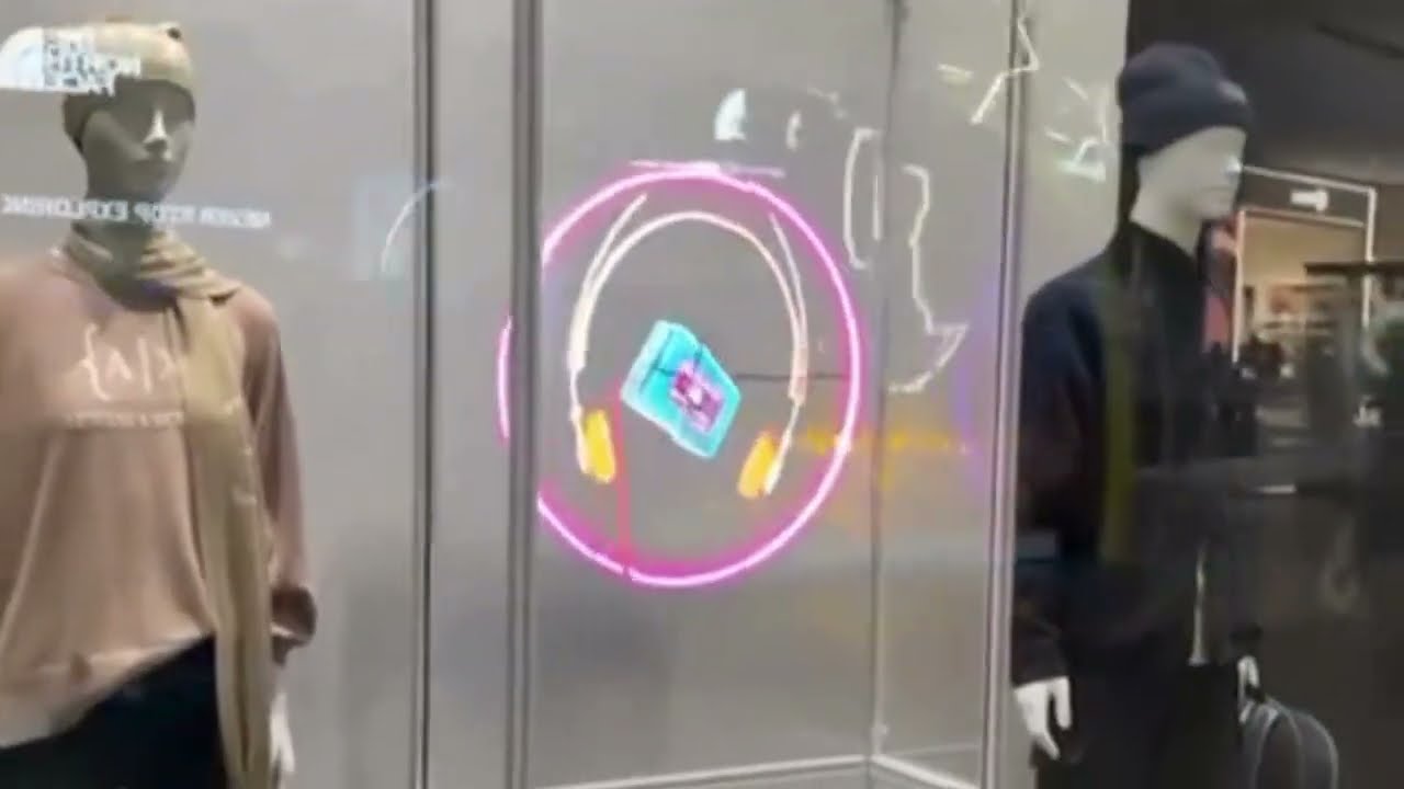 3D LED Holographic Fan #3DHolographicFan, #HolographicDisplay, #3DDisplay, #DigitalSignage