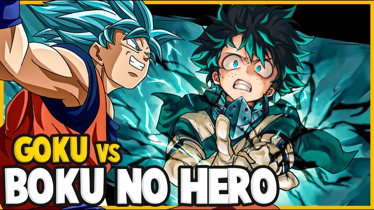 COMO GOKU SE SAIRIA CONTRA PERSONAGENS DE BOKU NO HERO
