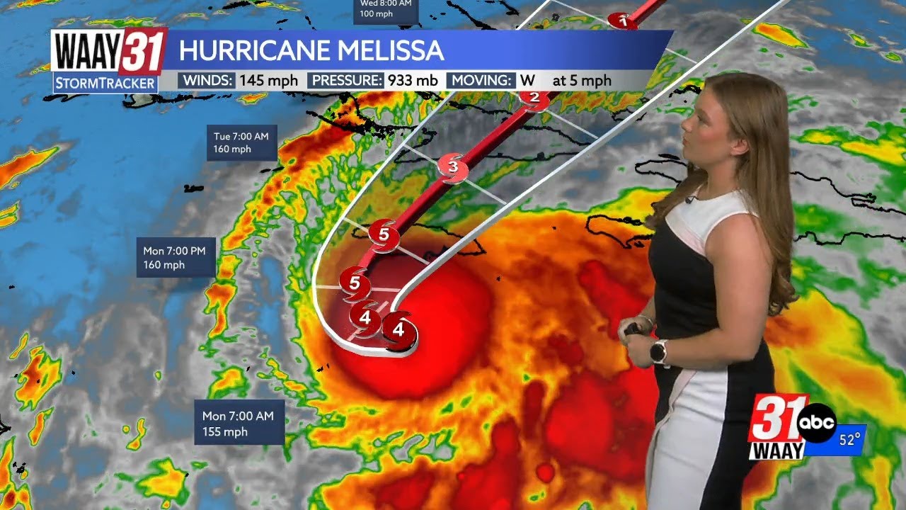 TRACKING THE TROPICS: Hurricane Melissa expected to bring catastrophic damage to Jamaica as a Cat 5