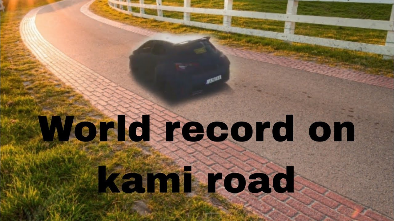 World record kami road REV 1:33:940 by Legend