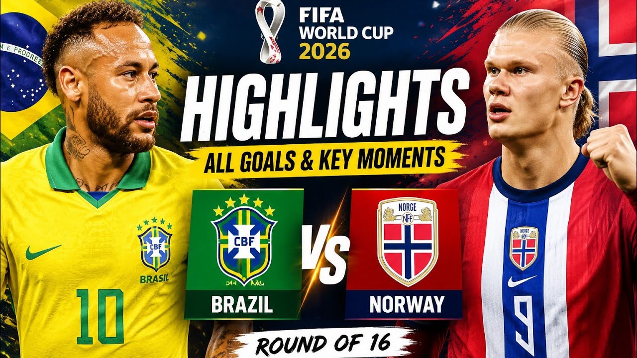 Brazil vs Norway Highlights Today | All Goals & Extended Highlights | FIFA World Cup 2026 | HD #fifa