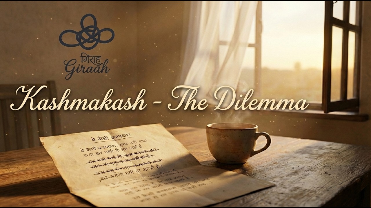 Kashmakash - Official Audio | Heart Touching Original Hindi Song | By Giraah