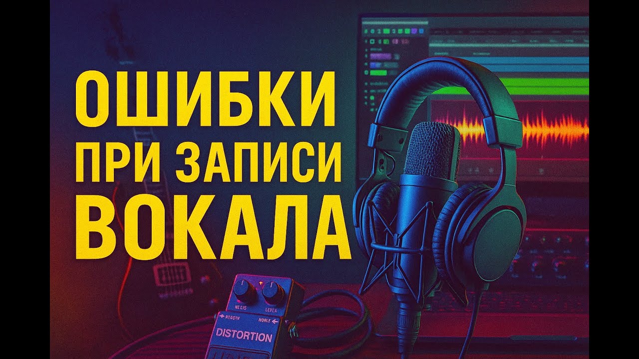 Ошибки при записи вокала
