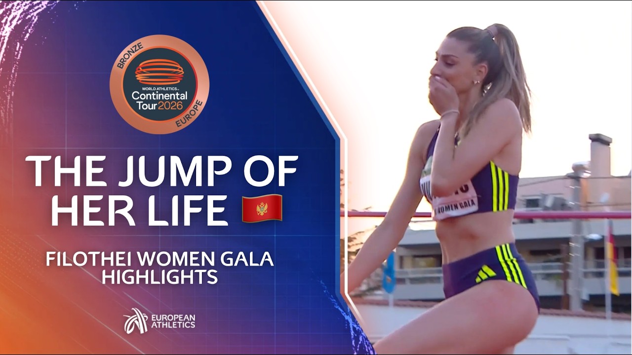 Lifetime Best In High Jump Showdown 🇲🇪 | Filothei Women Gala 2026 Highlights