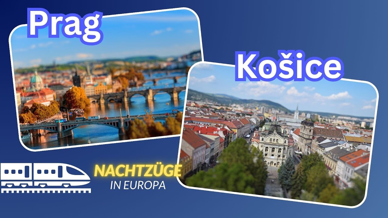 Nachtzug von Prag nach Kosice - RegioJet