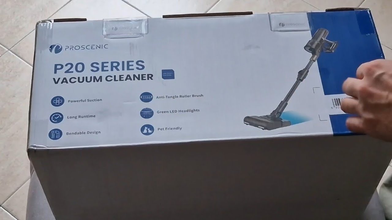 Unboxing aspirapolvere Proscenic p20 series 