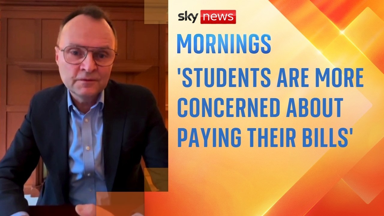 ‘The big challenge for students is the cost of living pressure’ says Professor Adam Tickell