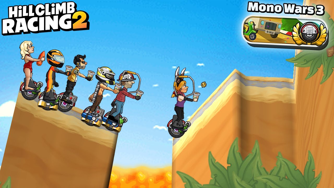 NEW MONO WARS 3 EVENT - Hill Climb Racing 2 Walkthrough
