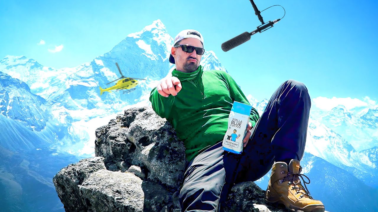 I Filmed a Music Video ON EVEREST