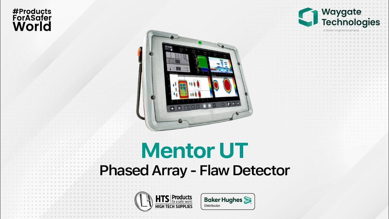 Mentor UT | The best Phased Array - Flaw Detector equimpent on the market from Waygate Technologies