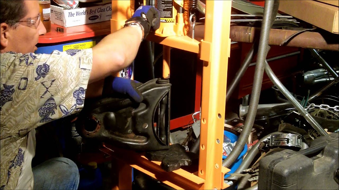 1956 Chevrolet Control Arm Bushing Removal Video