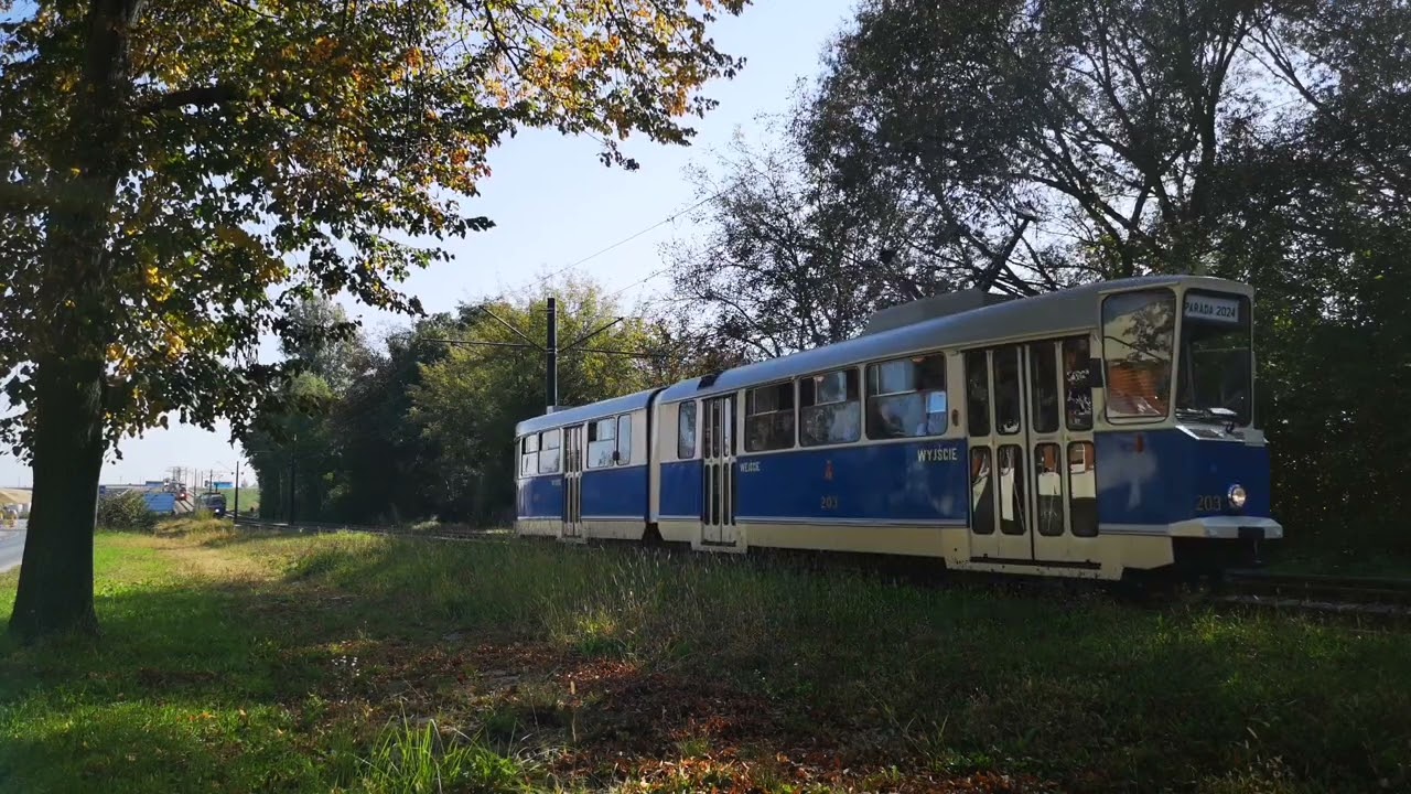 Wielka parada tramwajów MPK w Krakowie [22.09.2024]