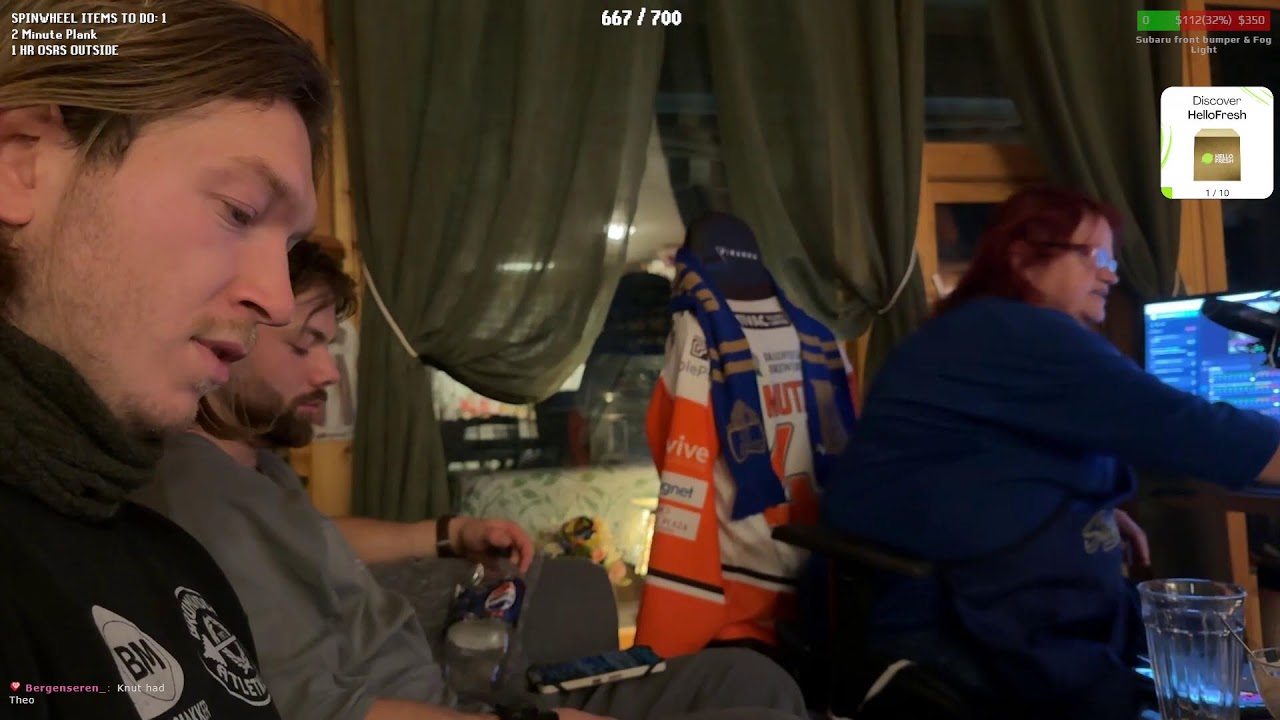Ice Hockey Training w. @vangard & the gang! + Dinner TIER 3 SUB OR 10 GIFTED = SPIN THE WHEEL❗