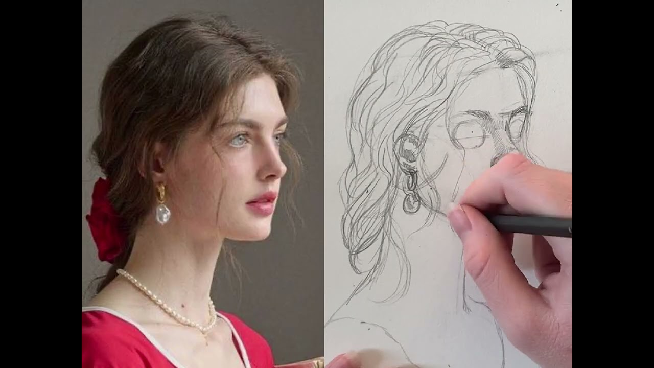 Draw a Realistic Side Profile Using the Loomis Method (7-Minute Tutorial)