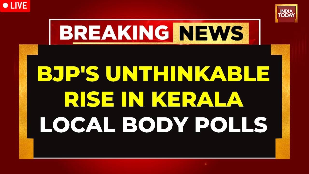 Kerala Local Body Polls Result LIVE | BJP Scripts Capital Breakthrough | Thiruvananthapuram Polls