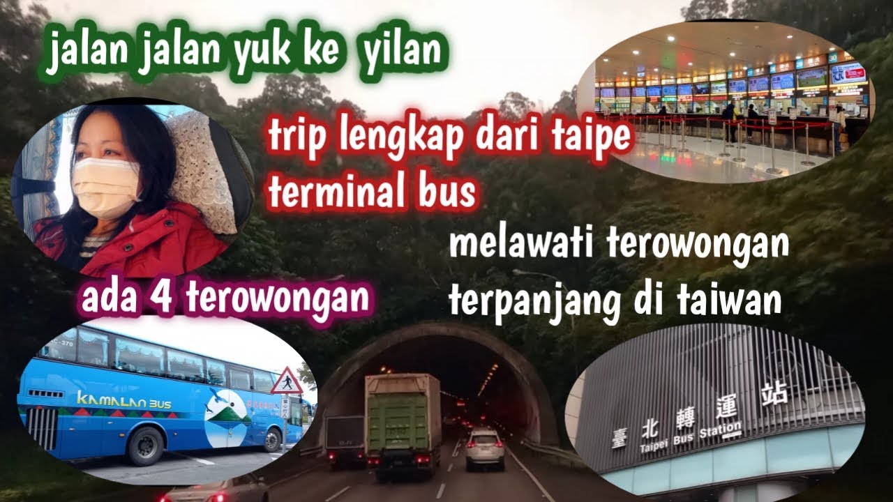 ❤trip to yilan by bus ❤langsung dari taipe station  vlogtkwtaiwan