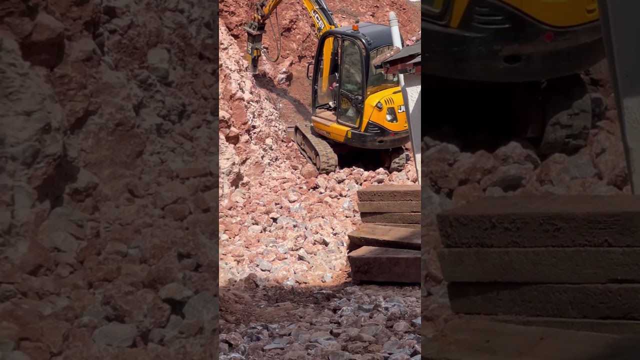 Illegal quarry in Port Eynon