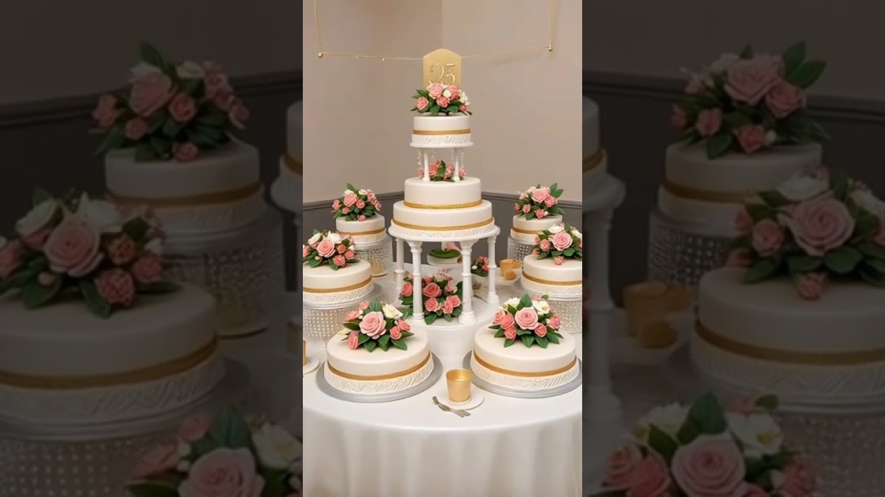 Look at this beautiful cake and tell me which one is the most exciting