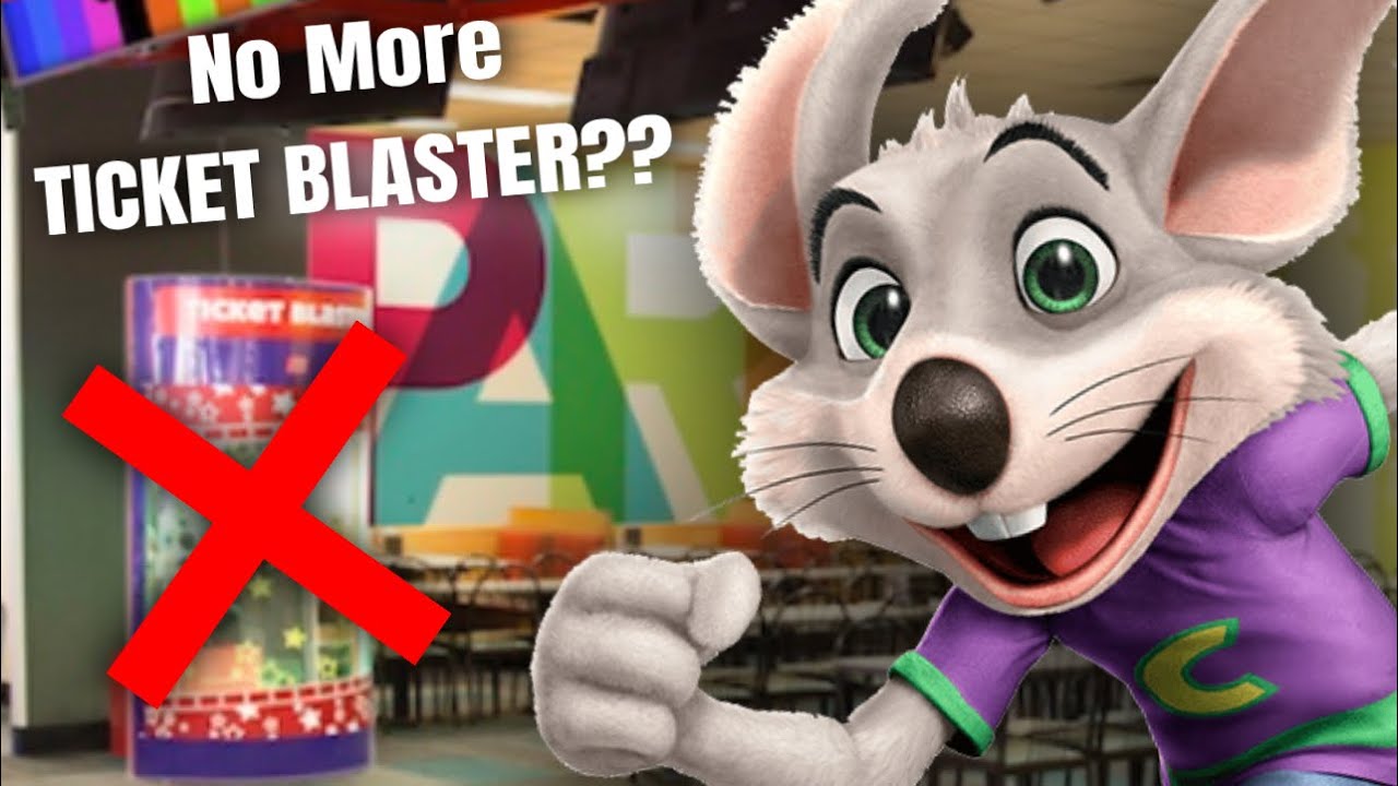 Chuck E. Cheese is REMOVING the Ticket Blaster!