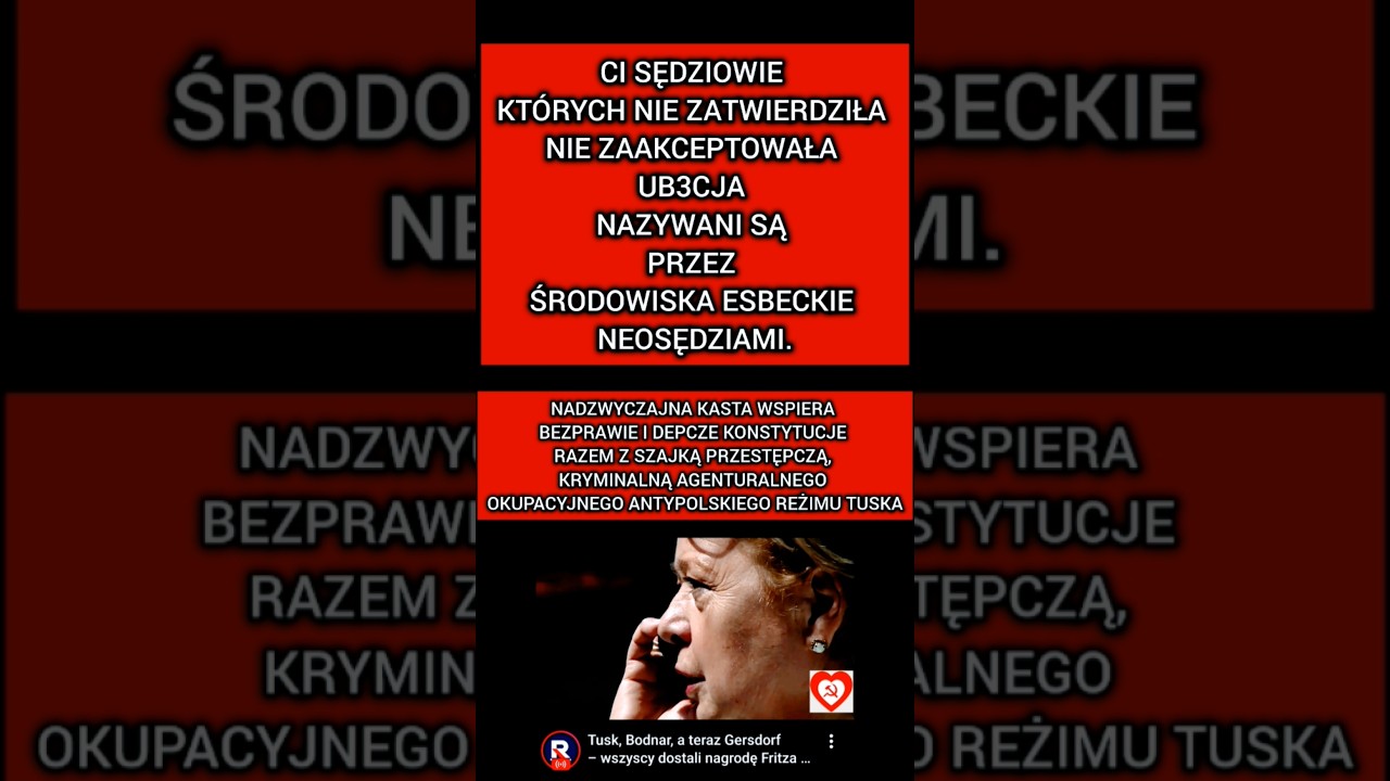 PATOLOGICZNA K@STA UB3CKA UKŁADU POSTBOLSZEWICKIEGO  #polish #shortvideo #poland