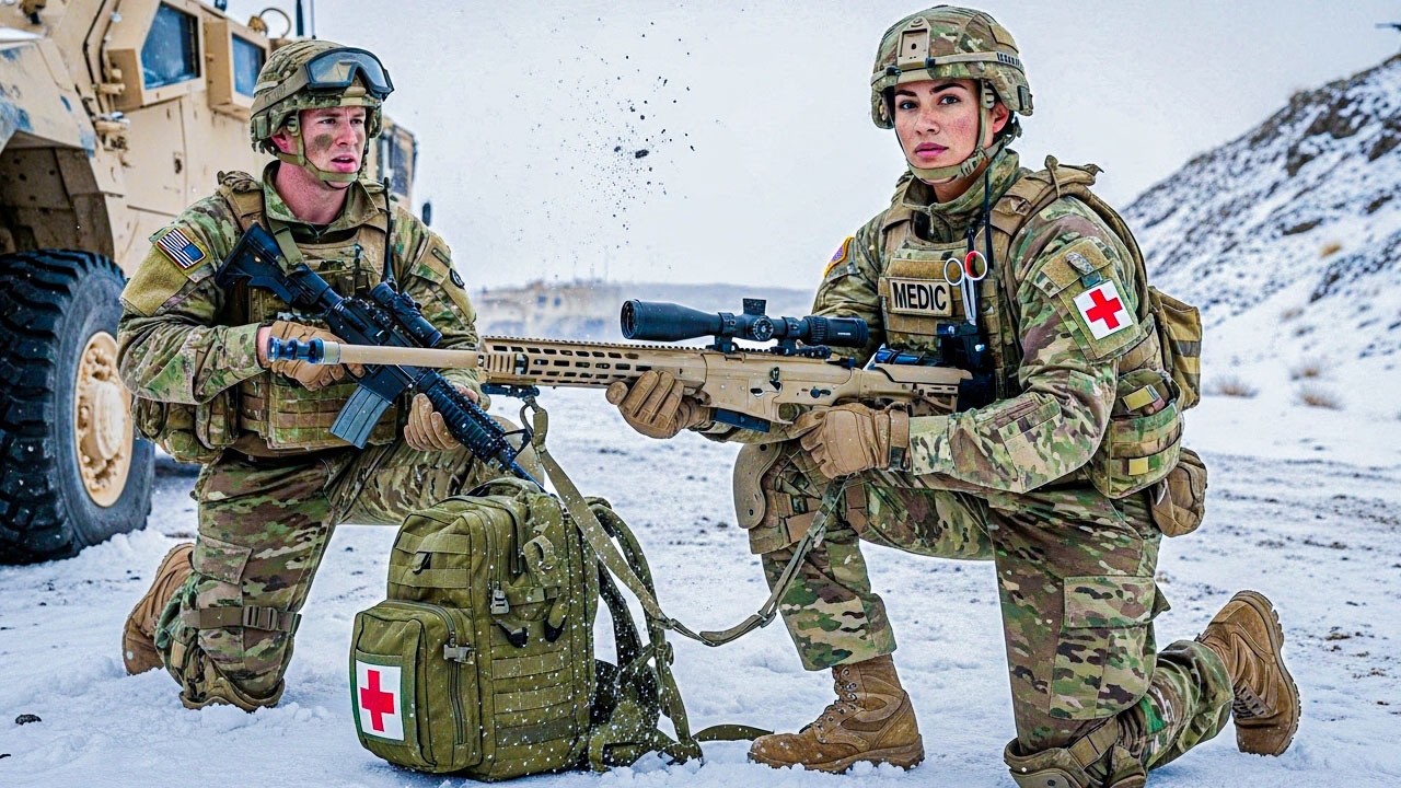 Only a Medic, They Dismissed — Until She Picked Up the Rifle and Cleared the Battlefield