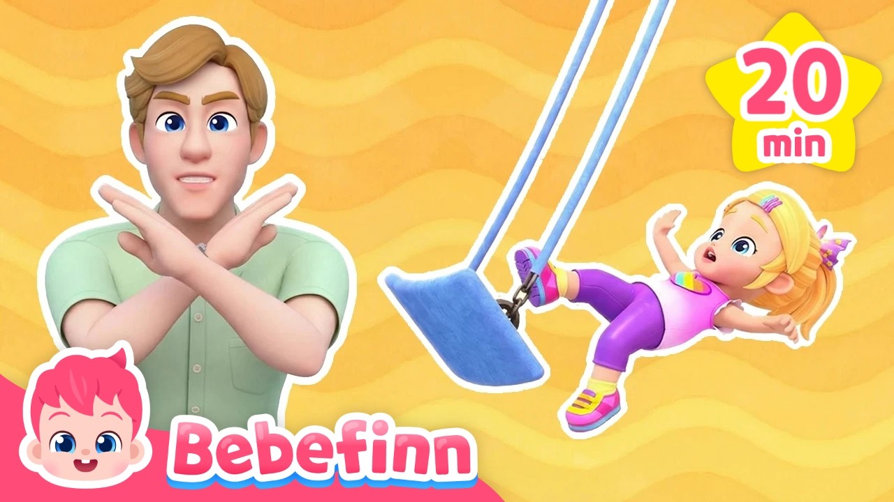 No No, Be Careful! ✋ Daily Safety & Playground Rules | Good Habits @Bebefinn