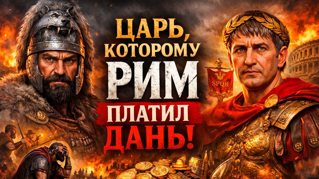 Единственный варвар, которому Рим платил дань: Децебал против империи (13 лет унижения)
