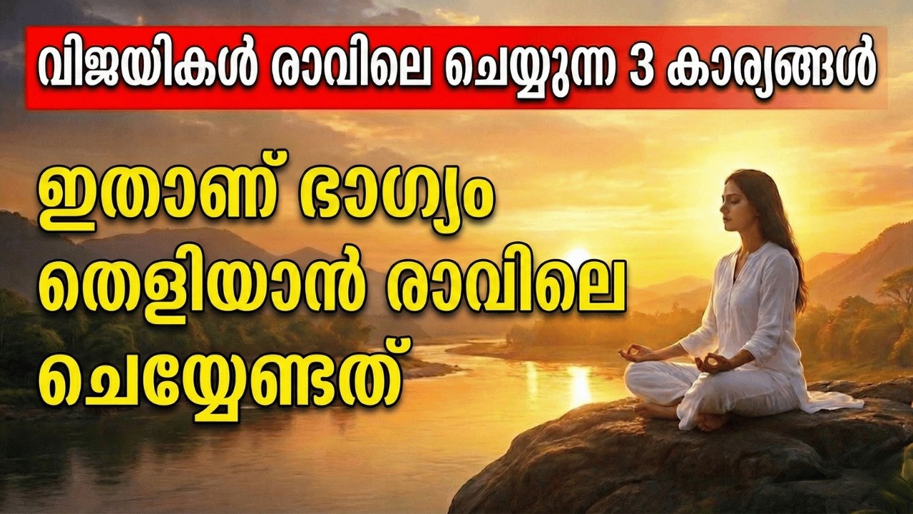 ഈ  കാര്യങ്ങൾ ആണ് നിങ്ങളുടെ ഭാഗ്യം നിശ്ചയിക്കുന്നത്  | Buddha Malayalam