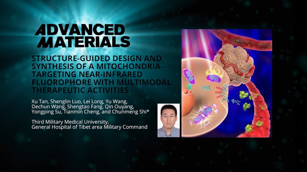 Structure-Guided Design and Synthesis of a Mitochondria-Targeting Near-Infrared Fluorophore