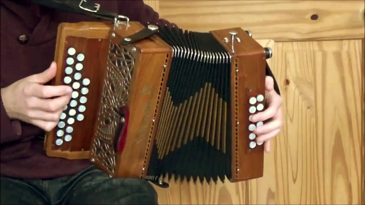 Melodeon/Button Accordion - Irish reel - Golden Keyboard