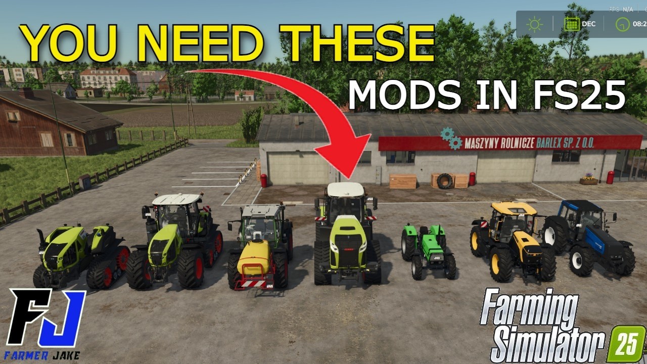 Best Tractor Mods in Farming Simulator 25 on Console and PC!