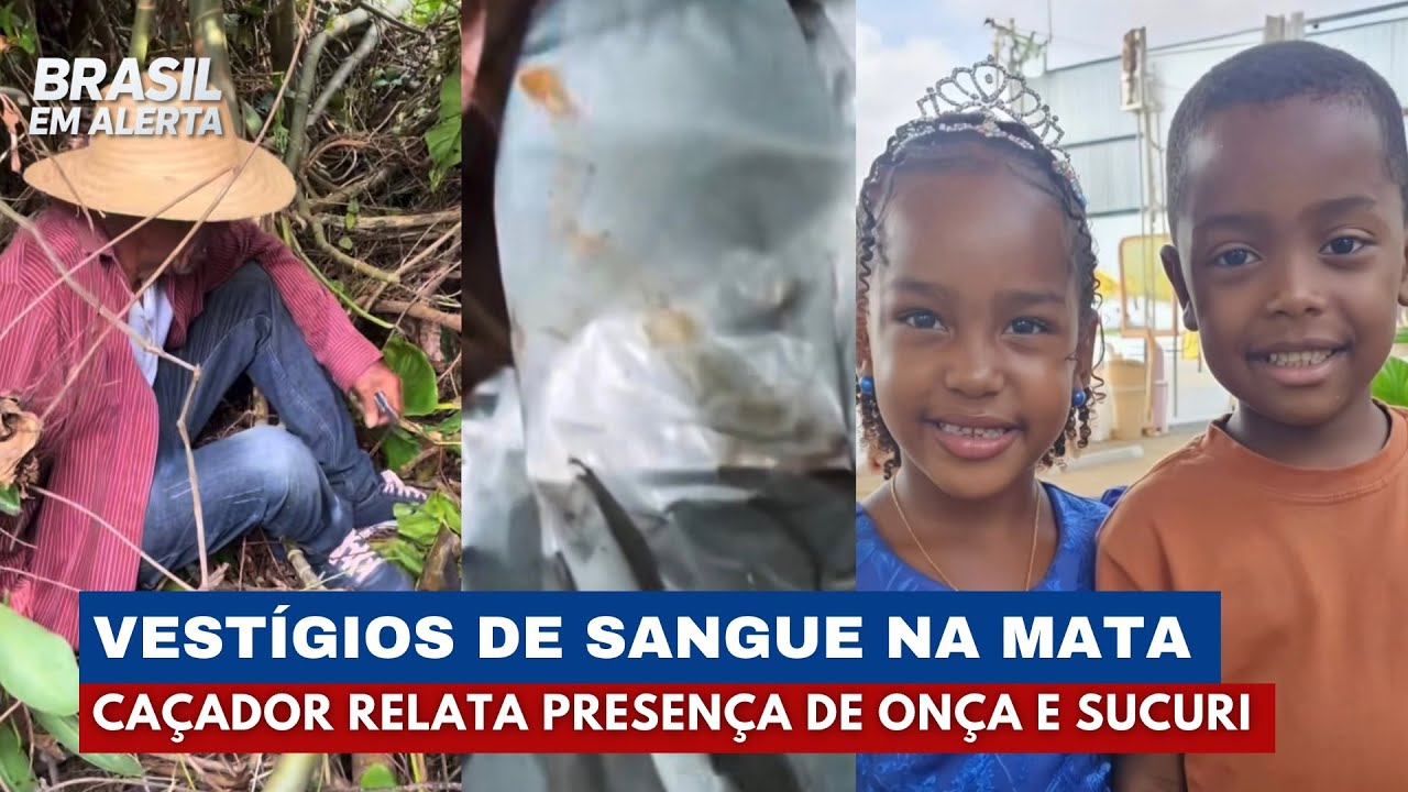 Vestígios de sangue e cabana misteriosa surgem em buscas por Crianças em Bacabal | Brasil em Alerta
