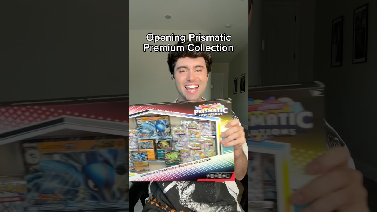 Opening Prismatic Evolutions Sam&rsquo;s Club Exclusive Premium Collection Box #pokemoncards