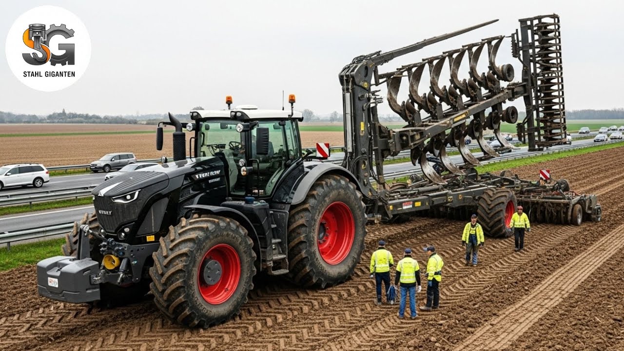 Wie der FENDT 1050 Vario mit GPS-PRÄZISION perfekte Furchen zieht | 70 GIGANTISCHE LANDMASCHINEN