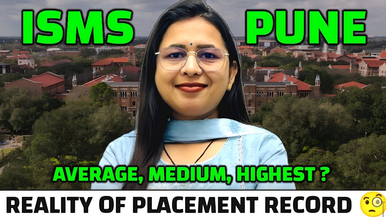 Placement Reality Of ISMS Pune Exposed..😶 | Average Placement Revealed