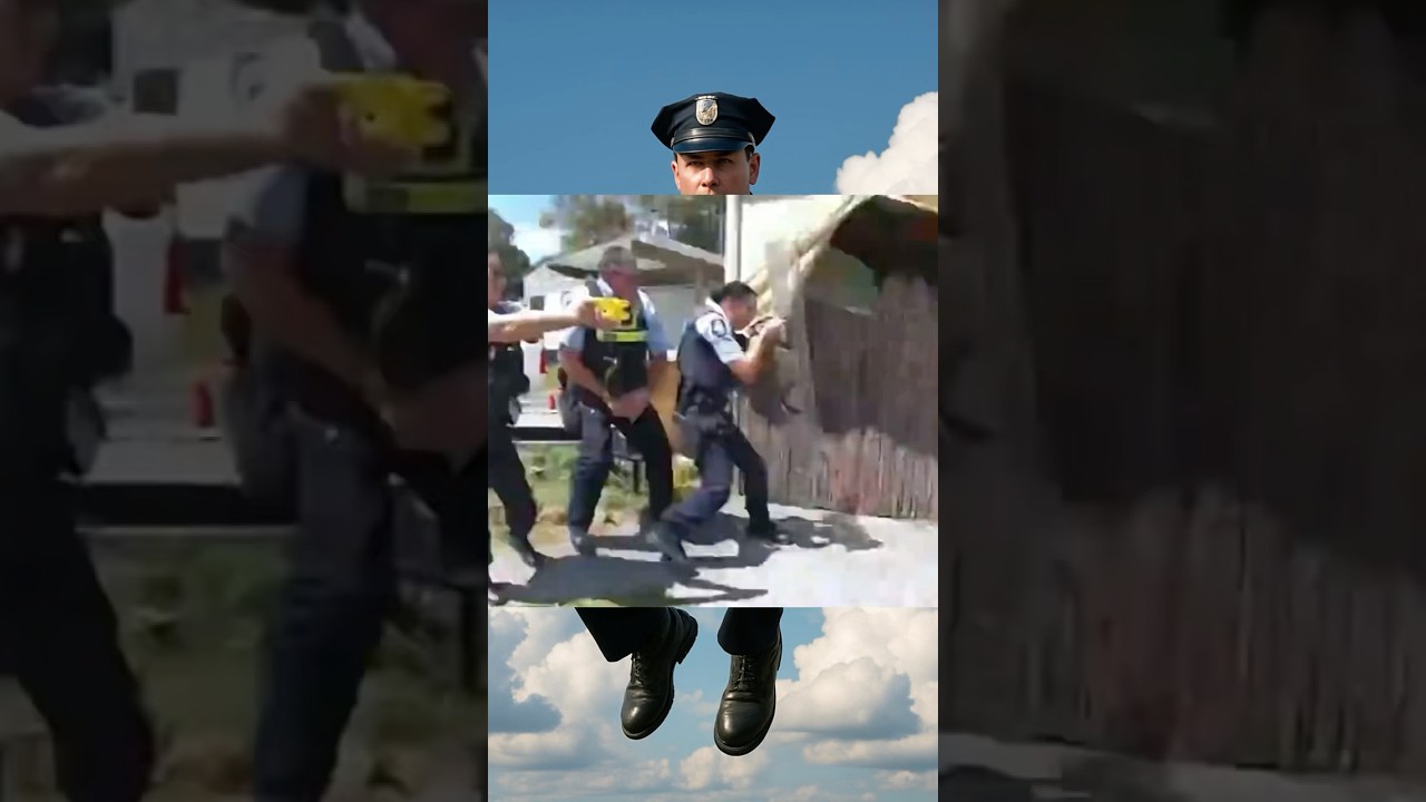 Australian police almost hit by an arrow #bodycam #elevatedaudit #police