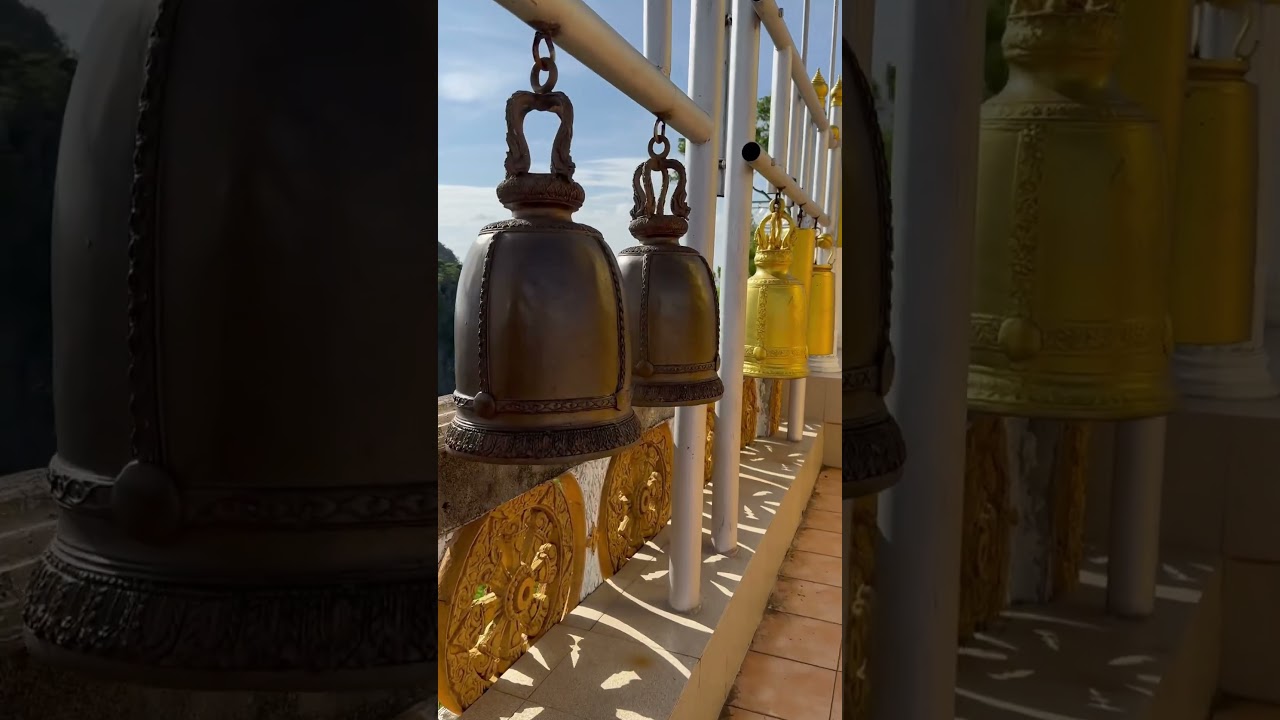 Bell sounds. #asmr #bell #sounds #soundsofnature #nature #sunnyday