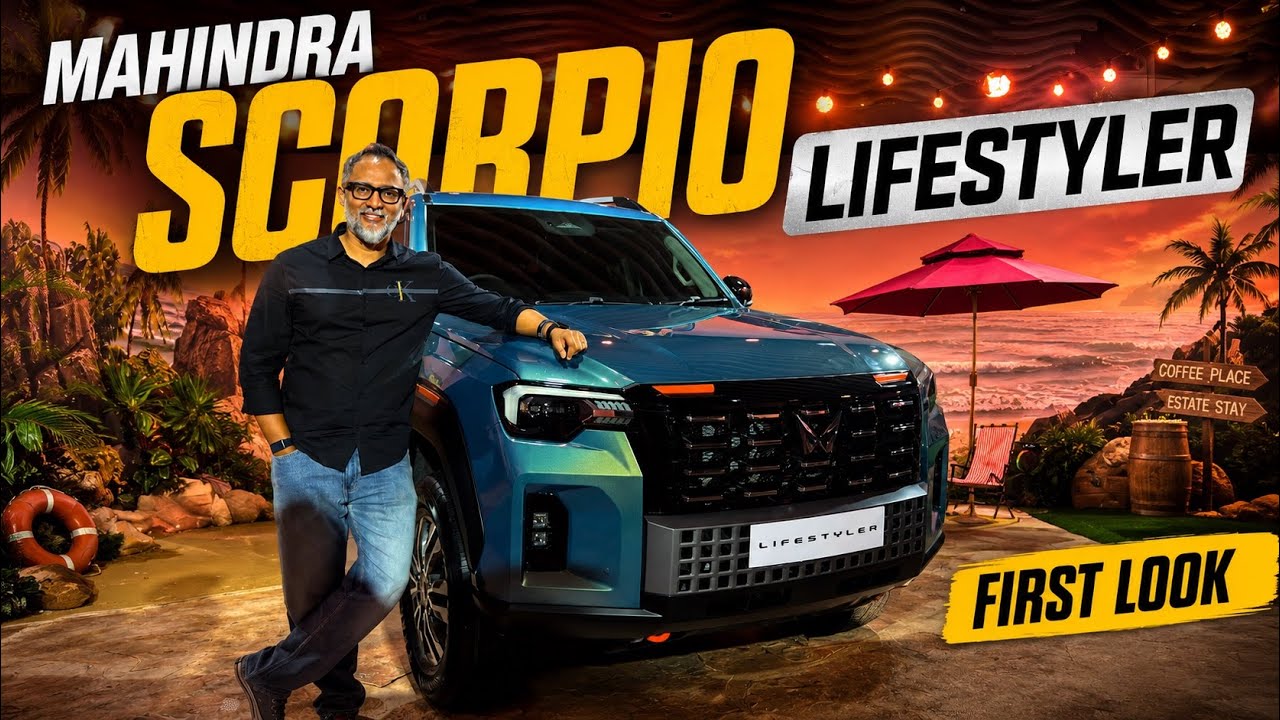 Mahindra Scorpio Lifestyler First Look | New Scorpio Lifestyler SUV Walkaround & Design Details